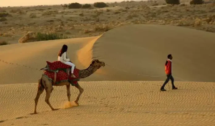 Sand Dunes in Jaisalmer