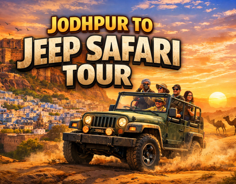 Rugged desert adventure and traditional village tour experience near Jodhpur Rajasthan